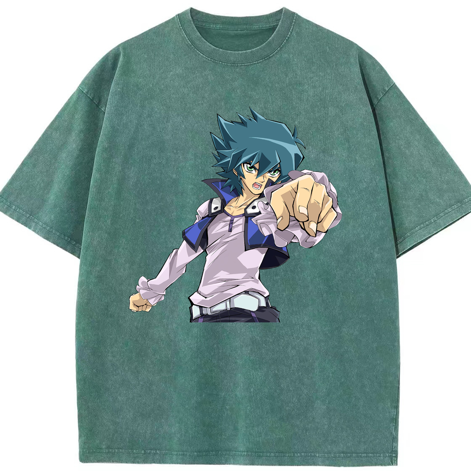 （画像用） 遊☆戯☆王 Yu-Gi-Oh! 綿100% ヴィンテージ風 半袖Tシャツ（フロントプリント）